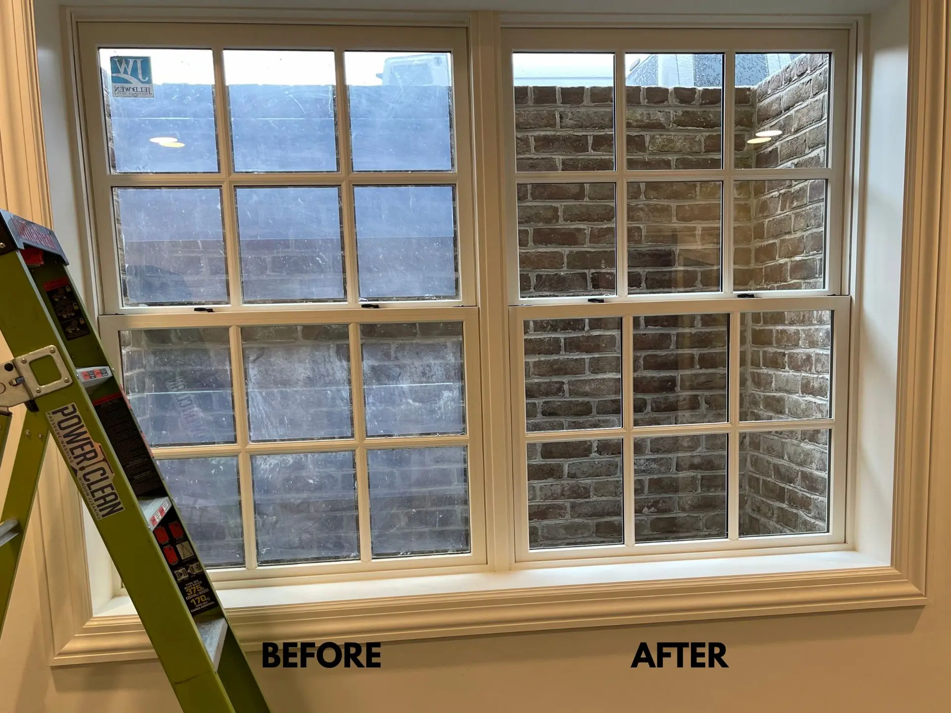 residential-home-window-cleaning.webp Before and after of interior windows that have been professionally cleaned by power clean
